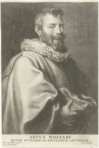 Portrét malíře Artuse Wolfforta od Cornelis Galle the Elder